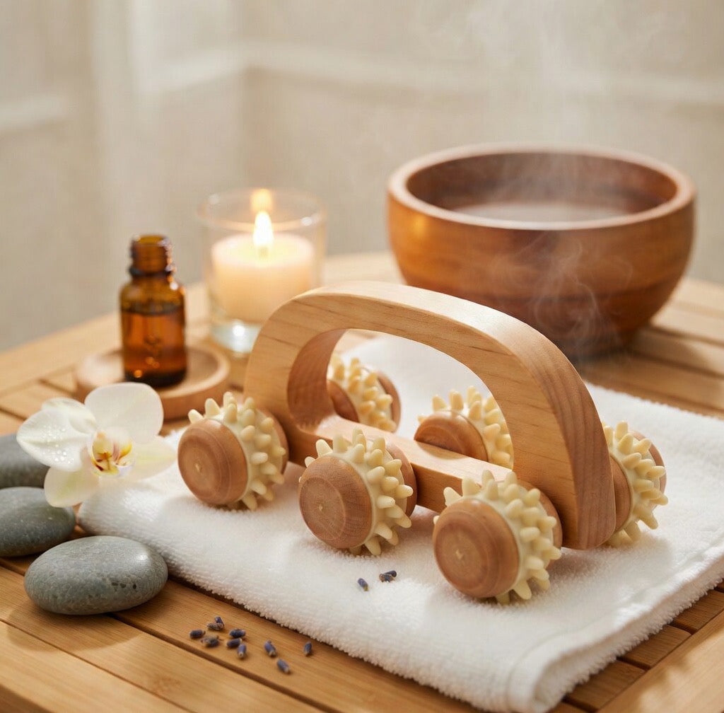 Rouleau Masseur en Bois