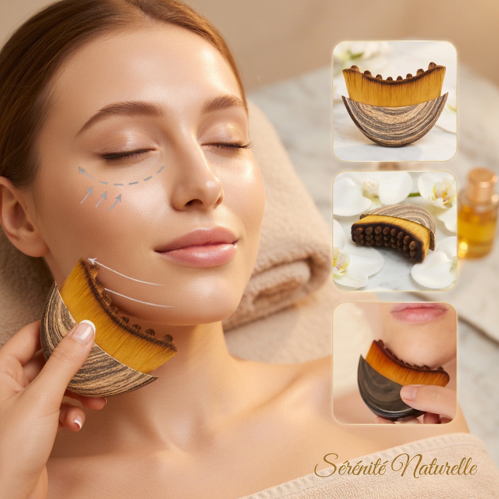 Brosse Visage Drainage Lymphatique